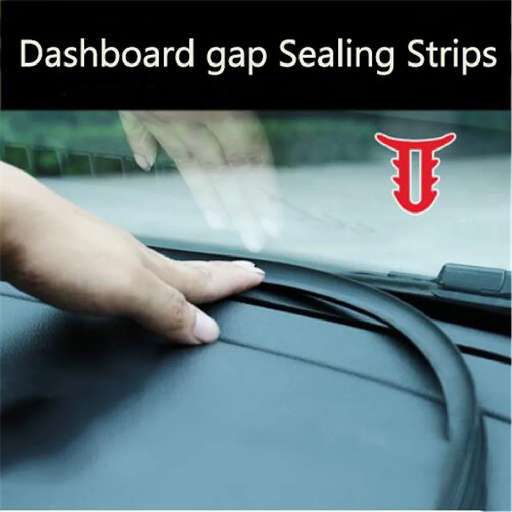 

1,6 м автомобильные уплотнительные ленты, звукоизоляция, автомобильная наклейка, уплотнитель для приборной панели, резиновая уплотнительная лента, универсальные аксессуары для интерьера