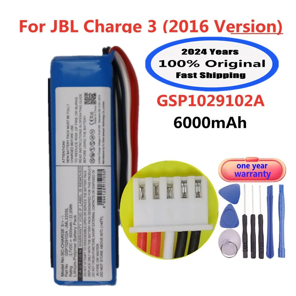 2024 Years Original Speaker Battery For JBL Flip 4 Charge 1 2 3 4 5 Charge3 Charge4 Charge5 Bluetooth Special Battery