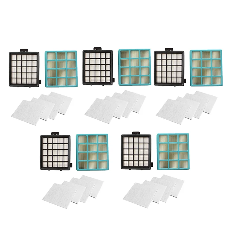 

ABRW-10Pcs Hepa Filter & 20Pcs Motor Cotton Filter For FC8134 FC8135 FC8136 FC8142 FC8146 FC8148 FC8140 FC8144