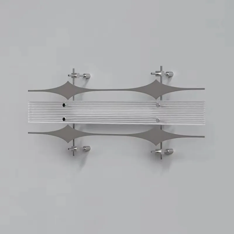 Extremely Simple Water Chestnut Patterned Wall Lamps Metal Modern Design Ambient Lamping Living Room Bedroom Wall Lamp