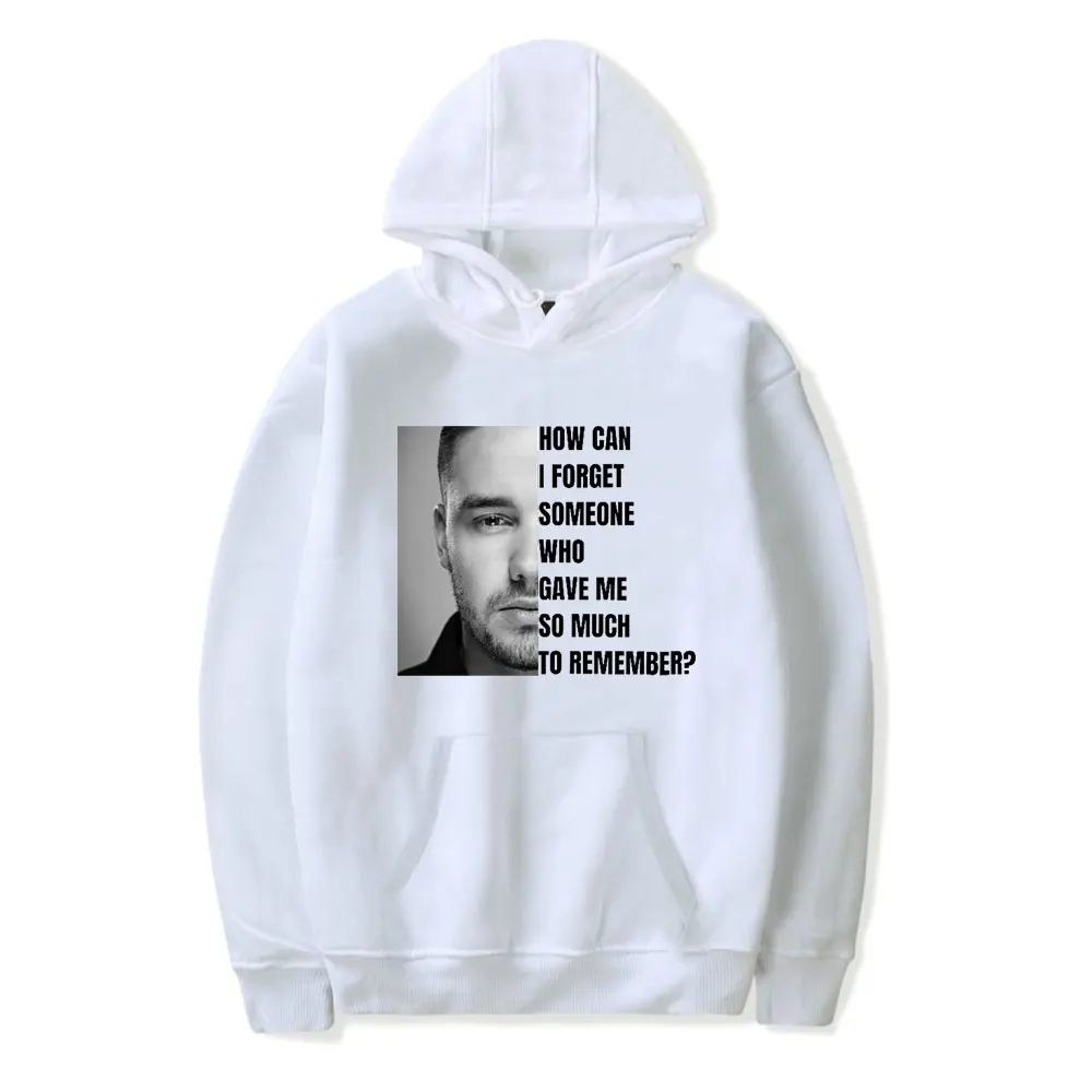 Rip Liam Payne 1993-2024 Hoodie Pocket Drawstring Man/Woman Streetwear  Harajuku Clothes Casual Pullover  HipHop Hoodies