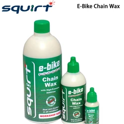 Squirt 120ml Designed for E-bike Long lasting Chain Lube Chain Waxy Maintenance Oil Bicycle E-bike Waxy Dry Chain Gear Oil Lube