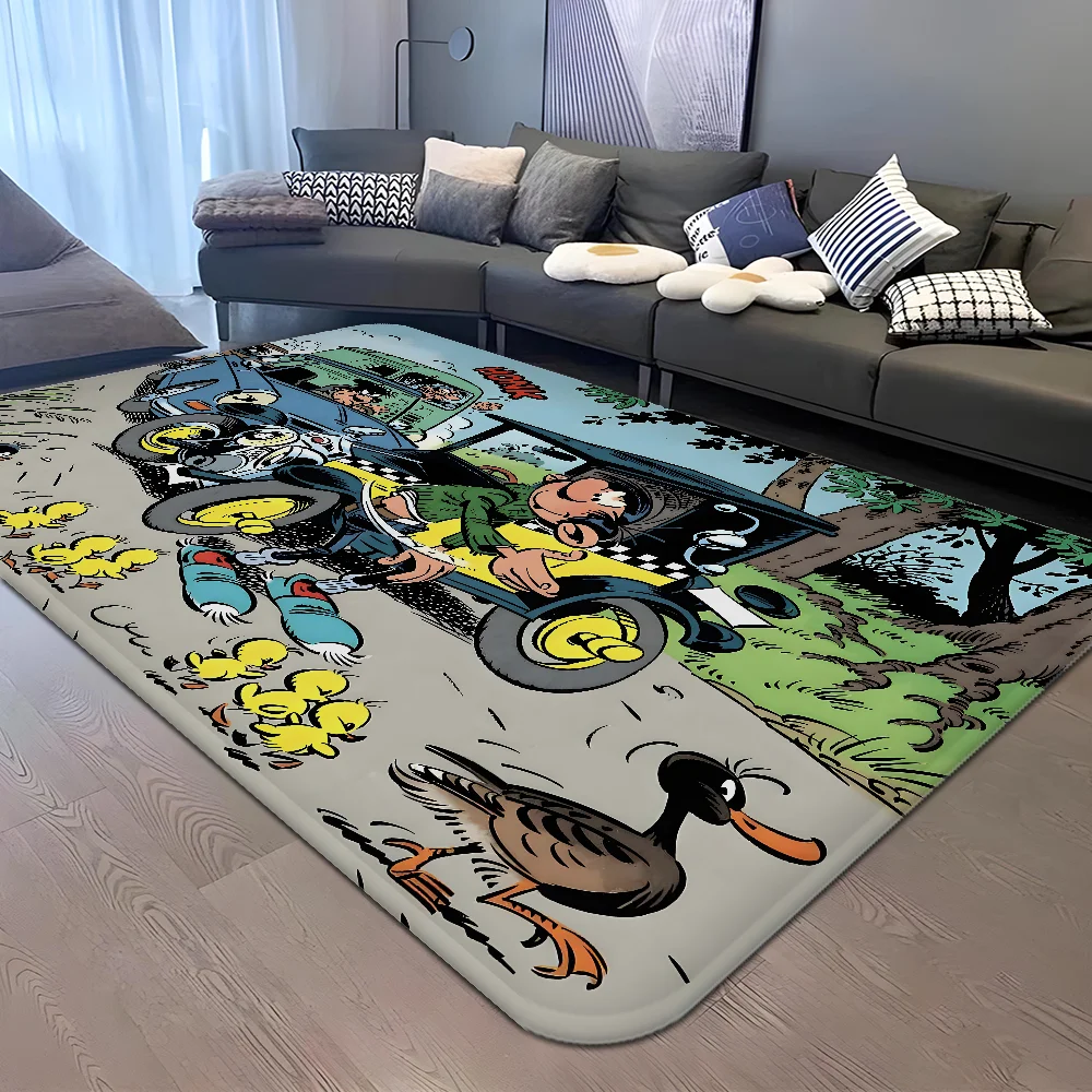 Gaston Lagaffe Floor Carpet Nordic Style Home Doormat Bathroom-Toilet Mats Bedroom Hotel Decor Mat