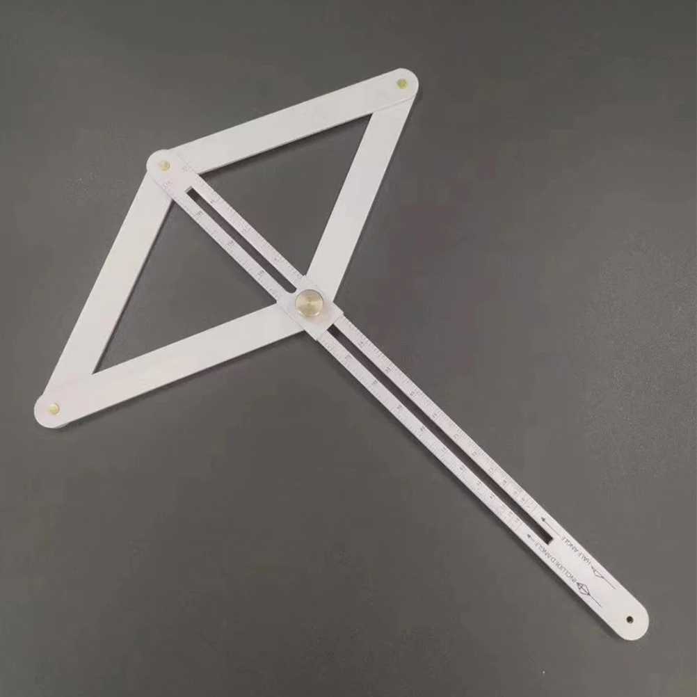 

Stainless Steel Goniometer Multi Function Angle for Woodworking Foldable Miter Gauge Protractor Measuring Tool