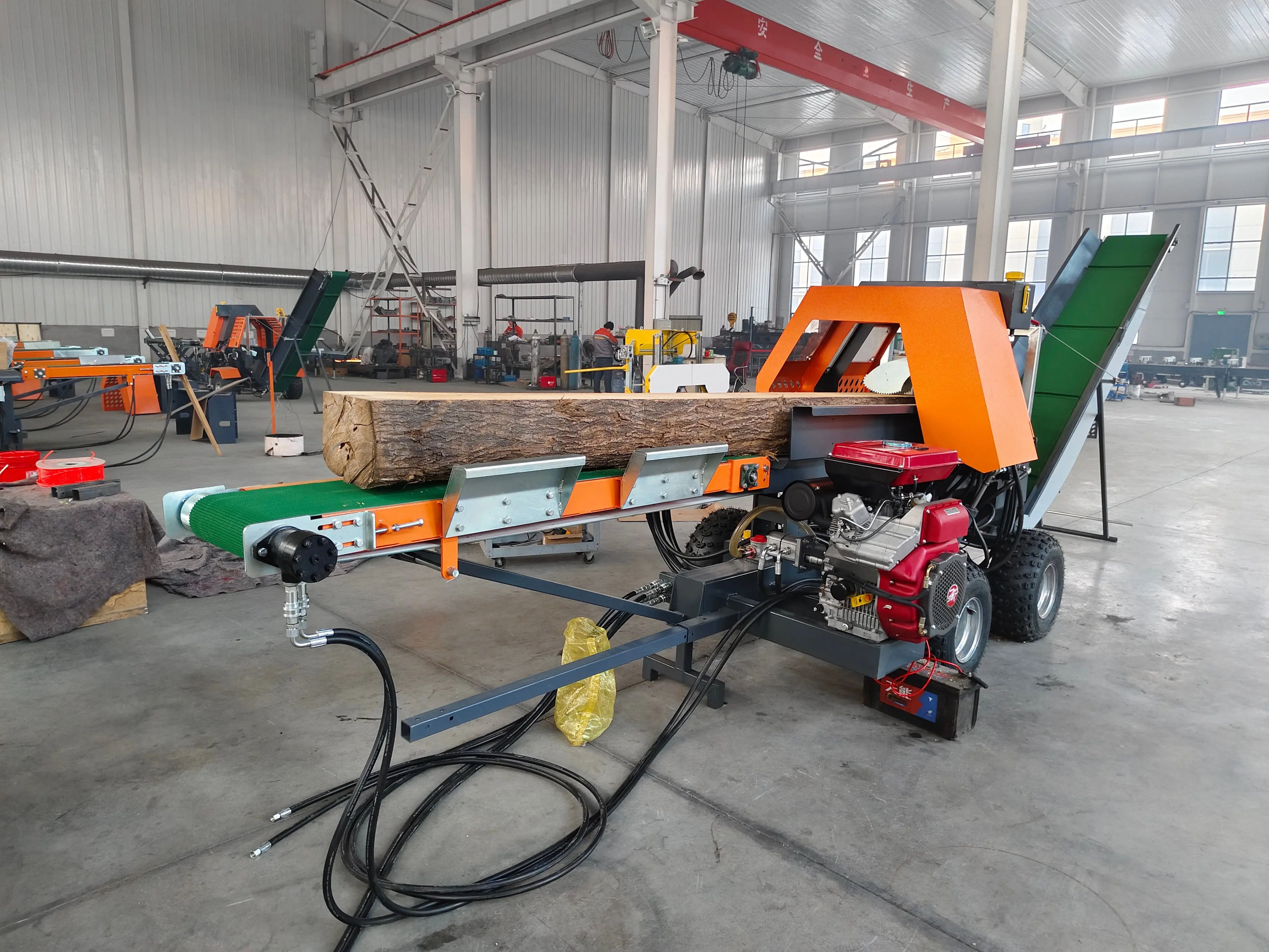 

Firewood Processor Manufacturing Plant Processor Wood Chipper Log Splitter Electr Super Split Log Splitter F