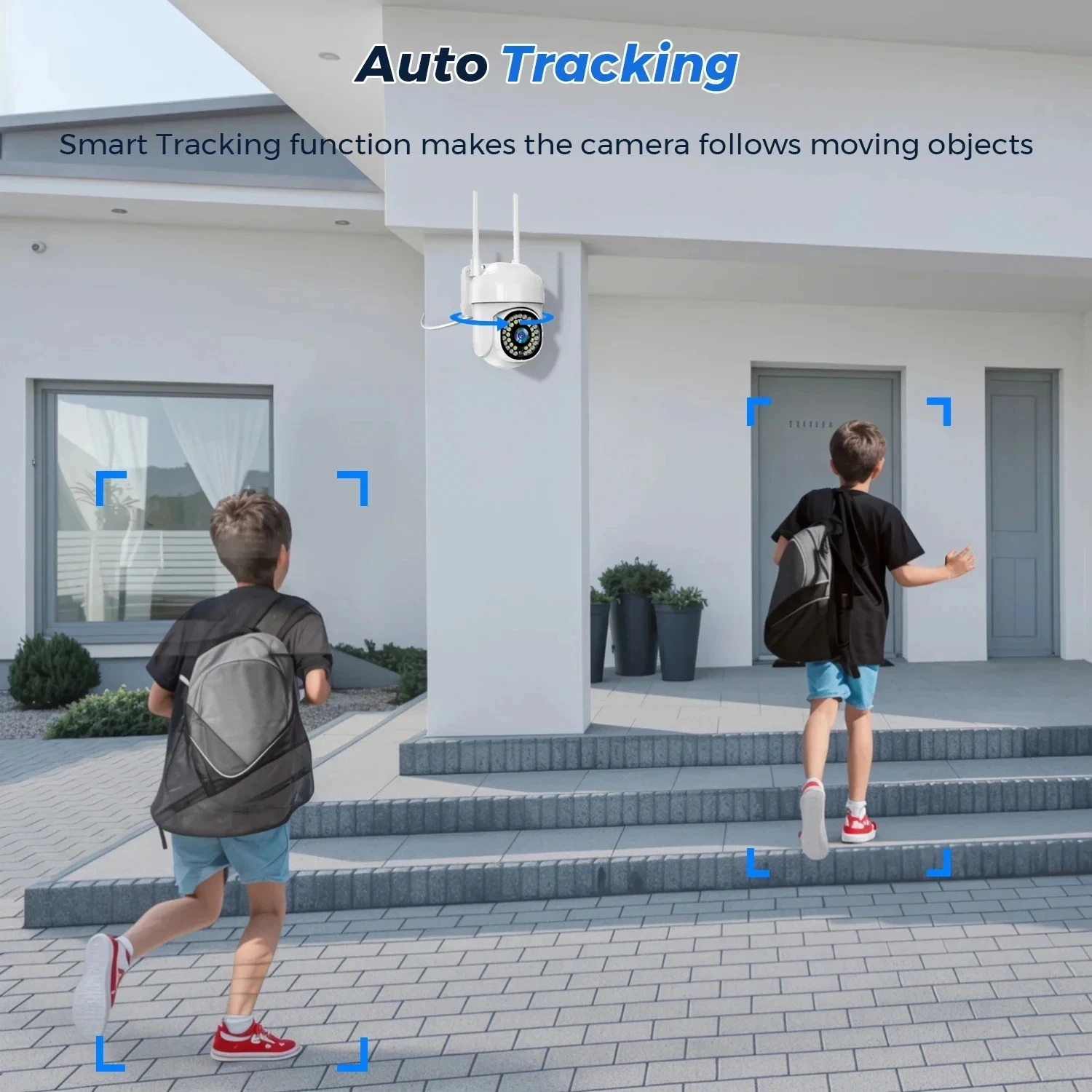 YOOSEE HD IP Camera 3MP 5MP WiFi Security Camera Outdoor Waterproof IP66 Motion Detection Auto Tracking Two Way Audio IP Camera