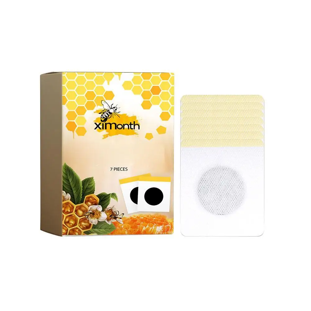 7Pieces Bee Slimming Patch Belly Slimming Patch Lose Weight Detox Abdominal Navel Sticker Fast Burning Fat Improve Stomach