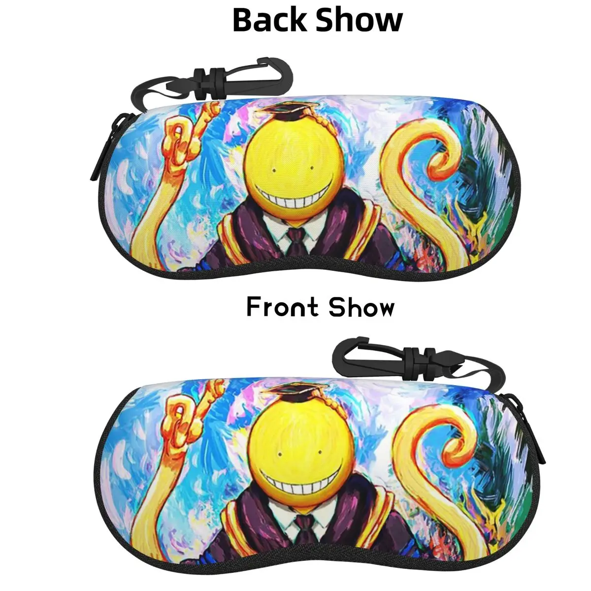 

Класс убийства Octopus Koro Sensei чехол для очков защитная коробка для солнцезащитных очков для женщин и мужчин мягкая сумка для очков