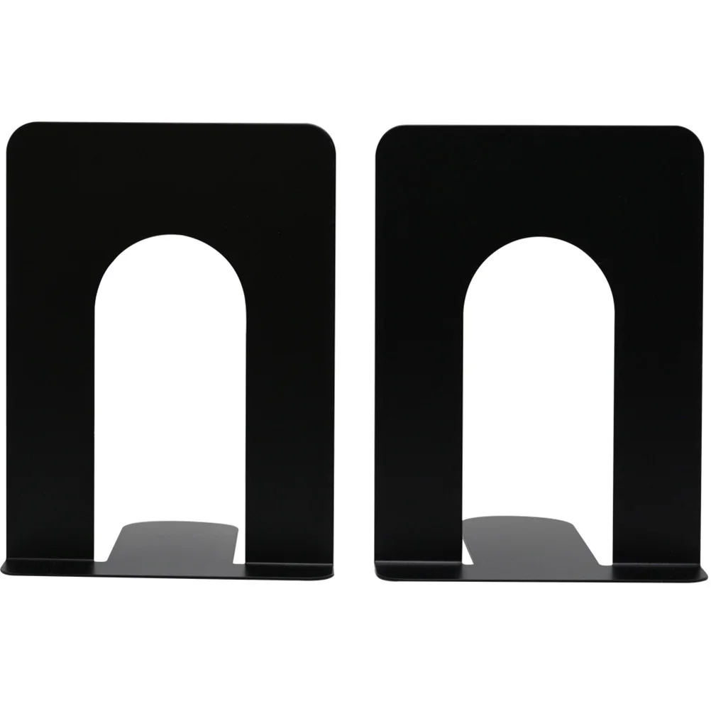 2-paar planken zwart ondersteunt moderne antislipvoeten metaal thuiskantoor organiseren boeken bestanden tijdschriften netjes desktop