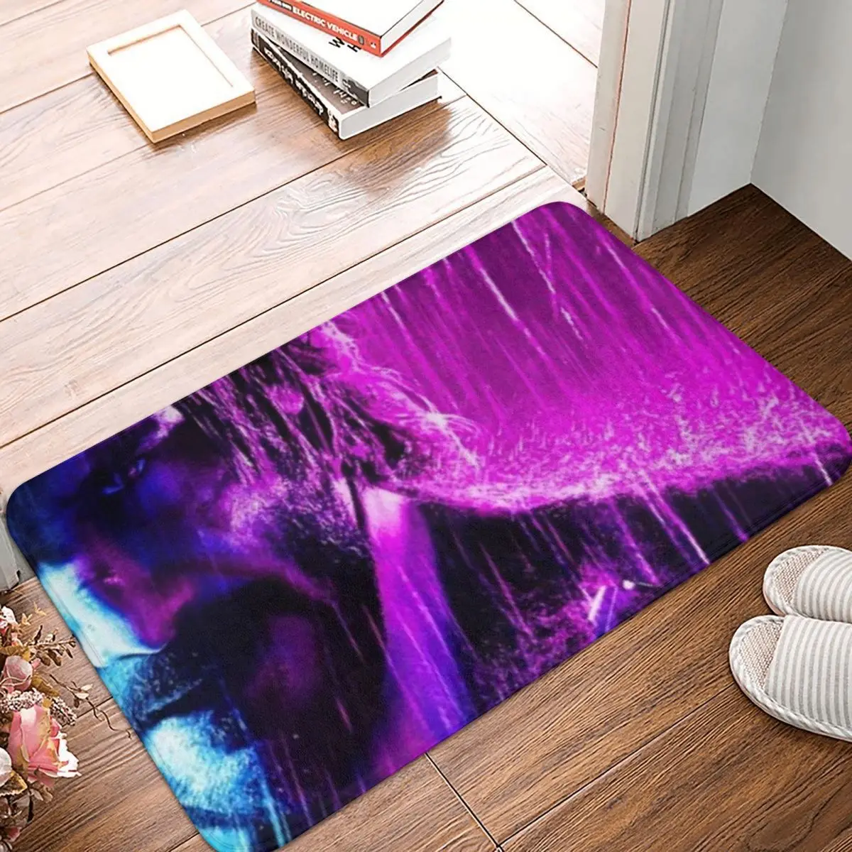 Be Drenched In Rain Bath Mat John Wick Doormat Kitchen Carpet Outdoor Rug Home Decoration