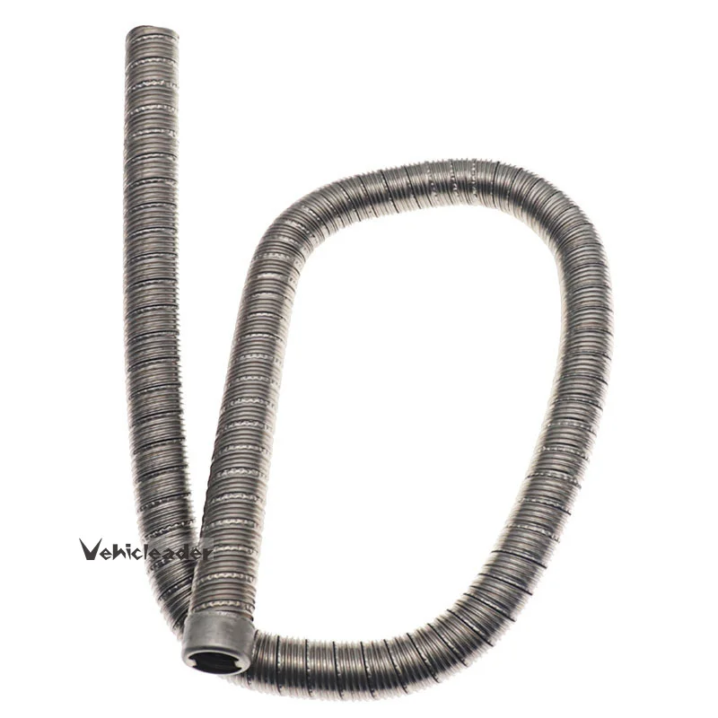 22mm Dual-layer Car Truck Heater Exhaust Pipe 100cm Air Diesel Heater Exhaust Hose Tube Stainless Steel For Webasto Eberspacher