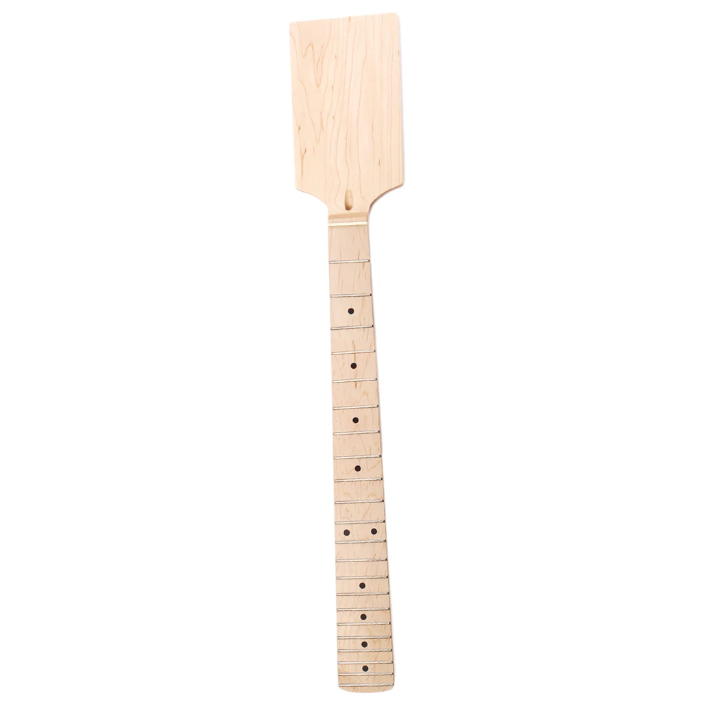 

DIY Guitar Neck Maple Paddle Headstock 22 for Electric Guitar