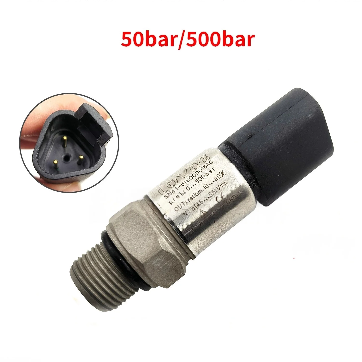 

Foton Lovol FR150 200 220E excavator hydraulic pump high and low pressure sensor SN41-61B000016A0 RH26-61A000015A0