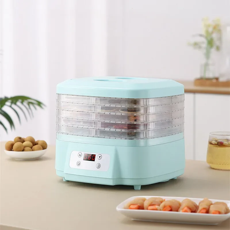 6L Multi-Layer Automatic Food Dryer for Fruits Vegetables Pet Snacks & Dried Meat - Compact Household Kitchen  Appliance Desktop