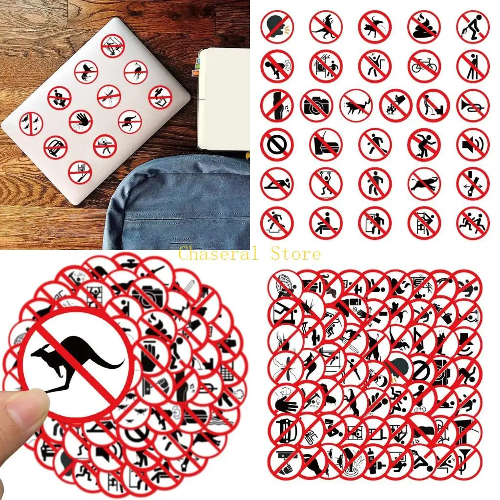 E7CE 62 Pcs Laugh Out Loud Decorative Stickers Versatile Themes For Indoor Outdoor Use