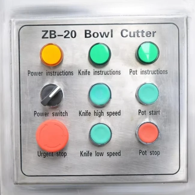 Tritatutto per ciotola di verdure in acciaio inossidabile per taglierina per ciotola di carne per salsicce