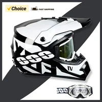 Casco de motocross y moto de cross para niños jóvenes - Casco todoterreno Downhill AM DH Cross - Certificado DOT para jóvenes conductores