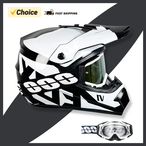 Casco de motocross y moto de cross para niños jóvenes - Casco todoterreno Downhill AM DH Cross - Certificado DOT para jóvenes conductores