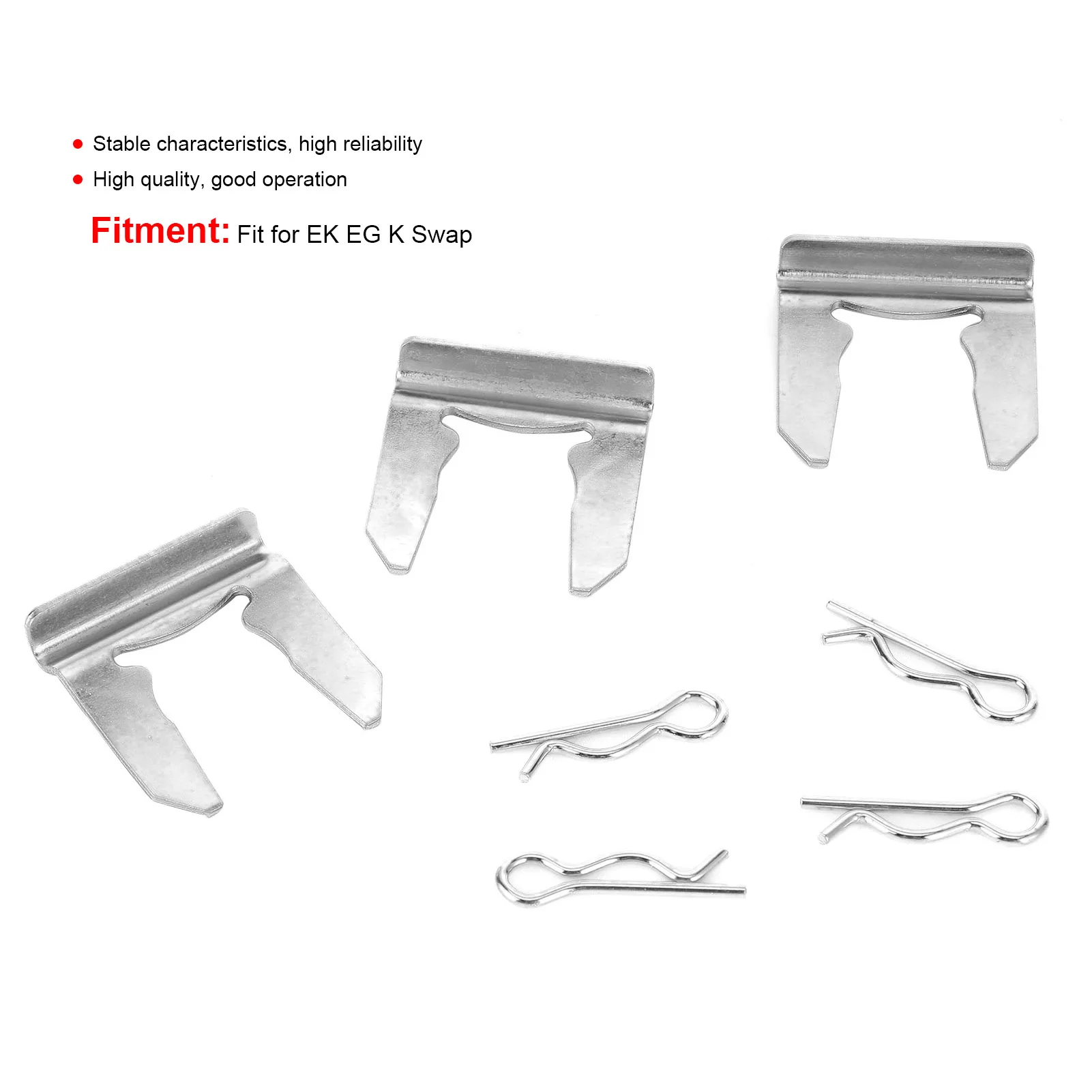 Shifter Clips for SWAP Shifter Clip Pin Shifter Unit Cable Clip Pin Mounting Iron Hardware KTD‑CAB‑HRD Fit for EK EG K Swap