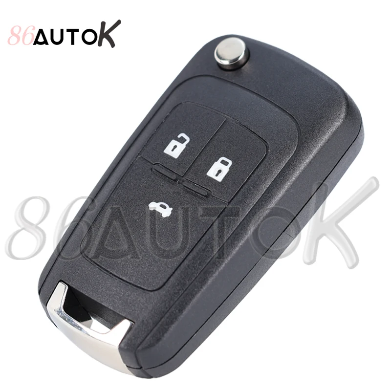 2 3 Buttons Folding Flip Remote Key Case for Opel Zafira Corsa Astra Vauxhall Vectra Omega HU100 Uncut Blade Car Key Fob Case