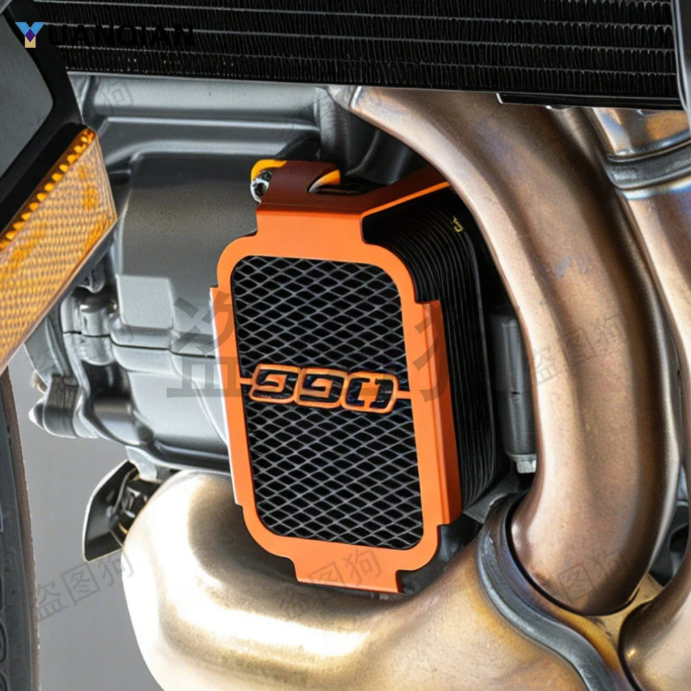 

Oil Cooler Guard For KTM 990 Duke 2024 2025 Duke 990 R 2026 Oil To Water Heat Exchanger Grille Guard Cover Protector Protection