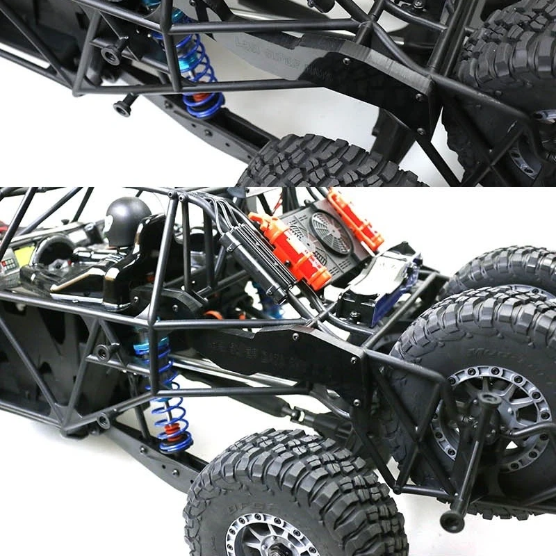 Kompatybilny z LOSI SUPER BAJA REY 2.0 i Large Rey: Wzmocnienie klatki bezpieczeństwa i akcesoria do tylnego wspornika.