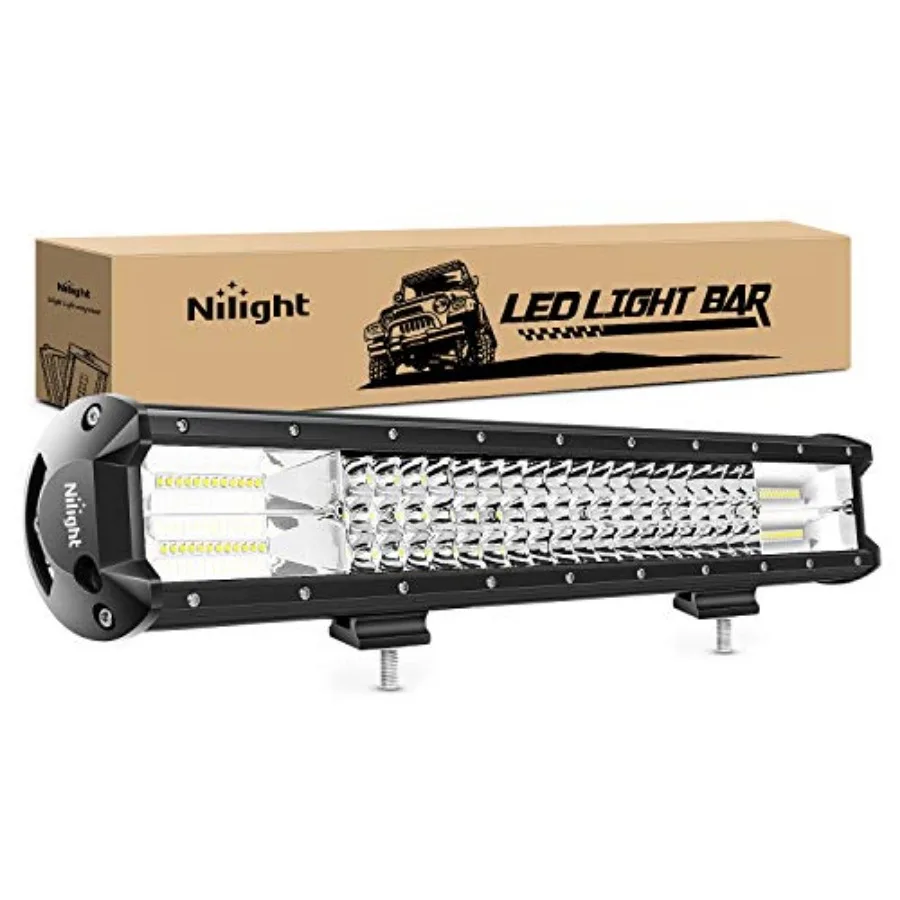 

- 18004C-A LED Light Bar 20Inch 288w Triple Row Flood Spot Combo 28800LM Led Bar Driving Lights Boat Lights Led Off Road Lights