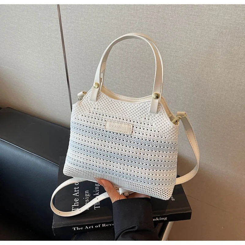 

Elegant Classic Leather Shopper Bag Unique High-End Minimalist For Women Fashionable Trendy Solid Color Large Capacity Tote