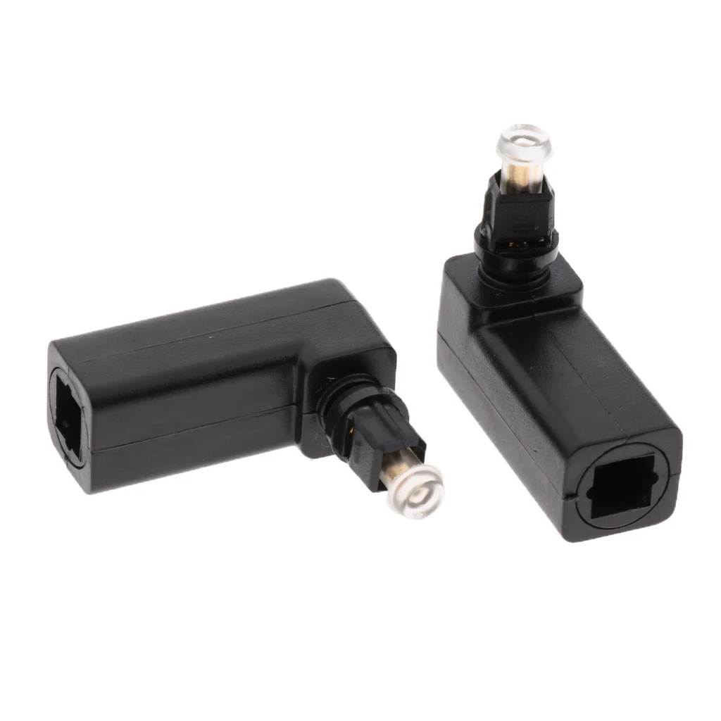 

2 Pack of Optical 3.5mm Mini Jack Plug To Digital Toslink Male Audio Adapter