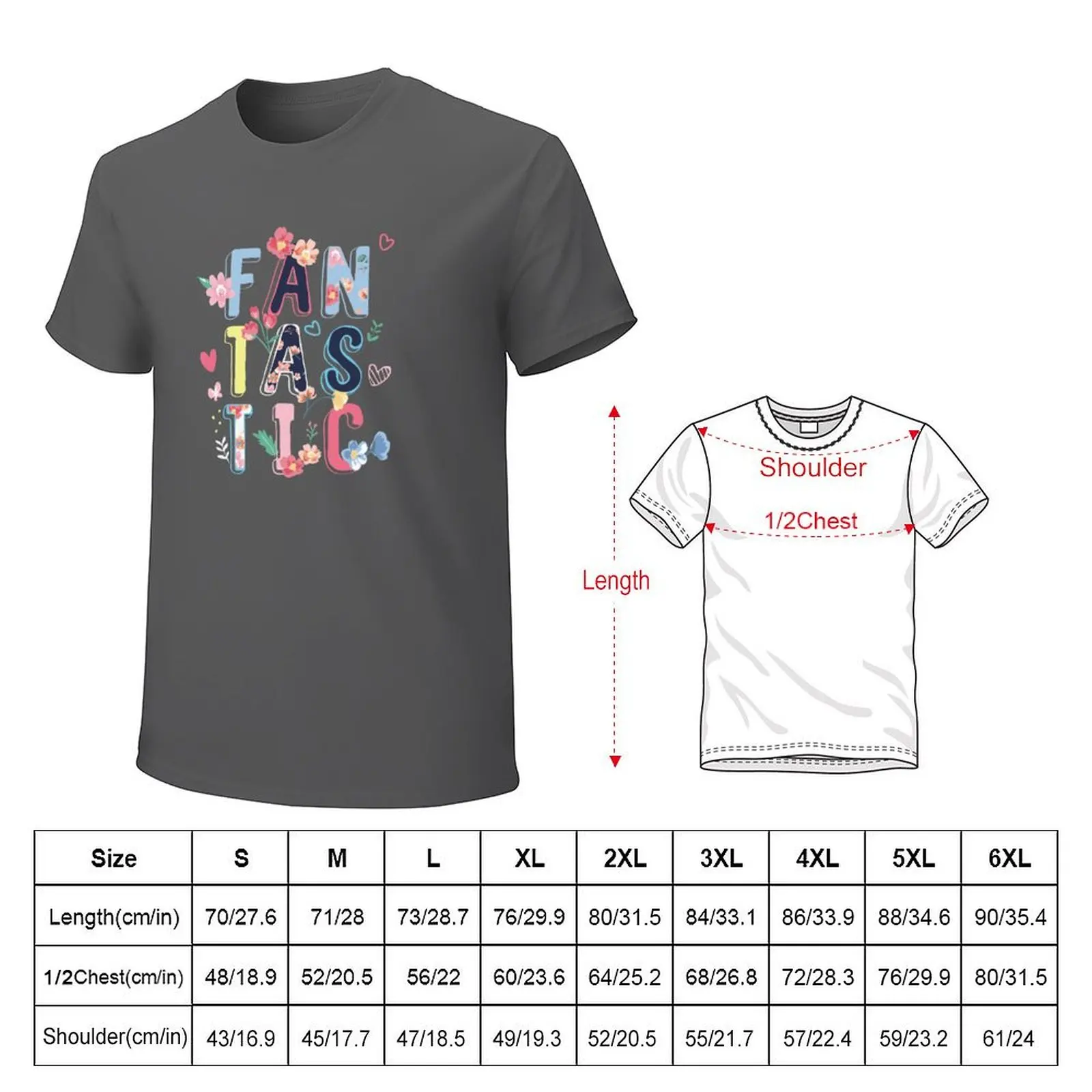 Fantastic flower Paradise hobbies T-Shirt graphics Blouse summer clothes plus sizes men t shirts