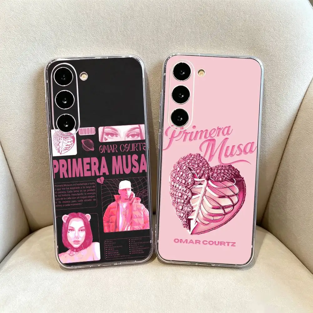Primera Musa O-Omar  Courtz   Clear Soft Silicone Phone Case for Samsung Galaxy A71, A70, A30，A52, A51, A40,