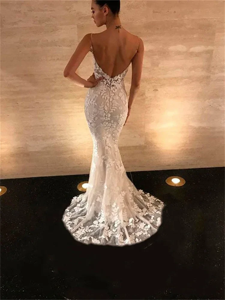 Vestido de cóctel elegante, tirantes finos blancos, vestidos de fiesta de tul, calcomanía con espalda abierta, Maxi bata de dama de honor, vestidos