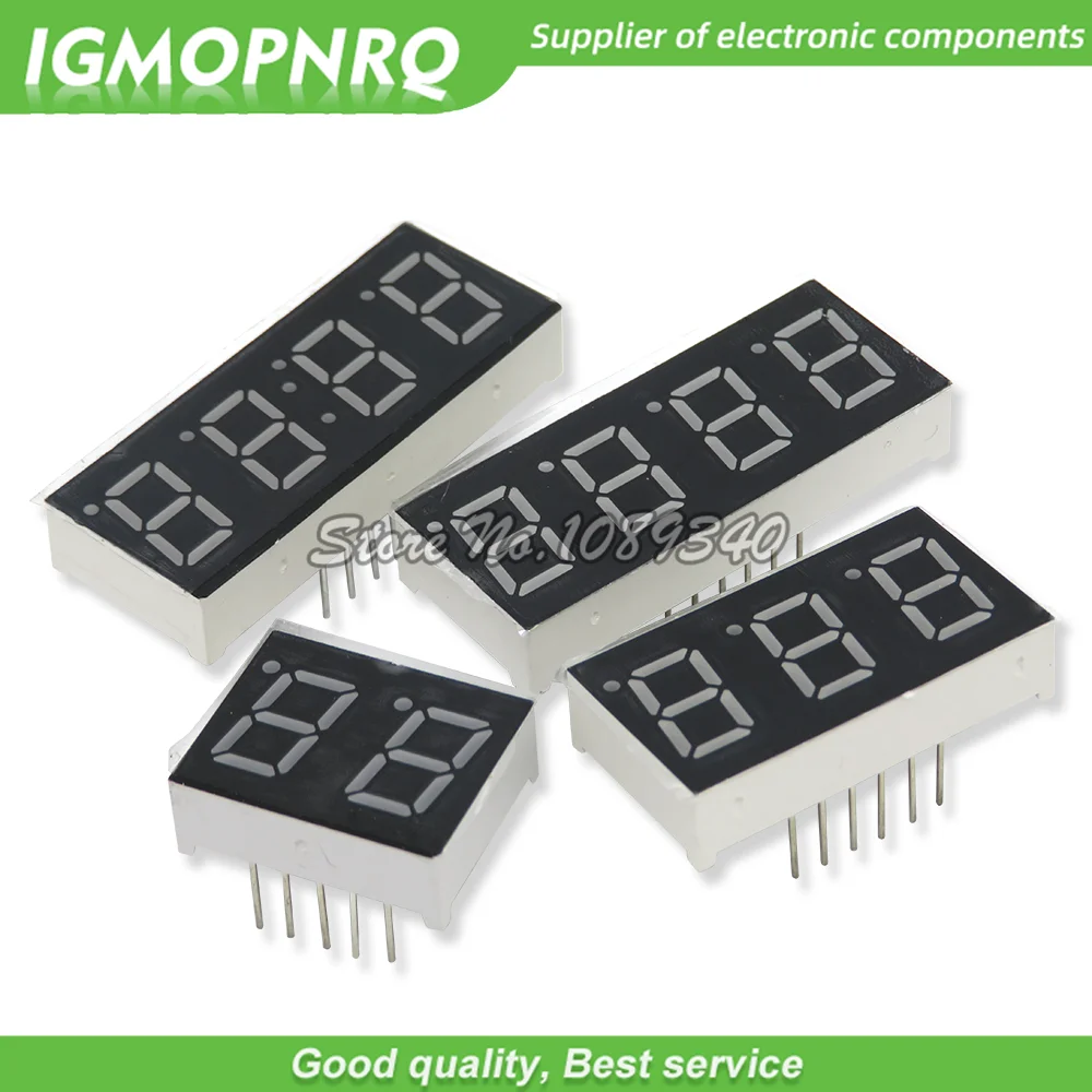 5PCS/lot 0.36inch LED display 7 Segment 1 Bit/2 Bit/3 Bit/4 Bit Digit Tube Red Common Cathode / Anode Digital 0.36 inch led