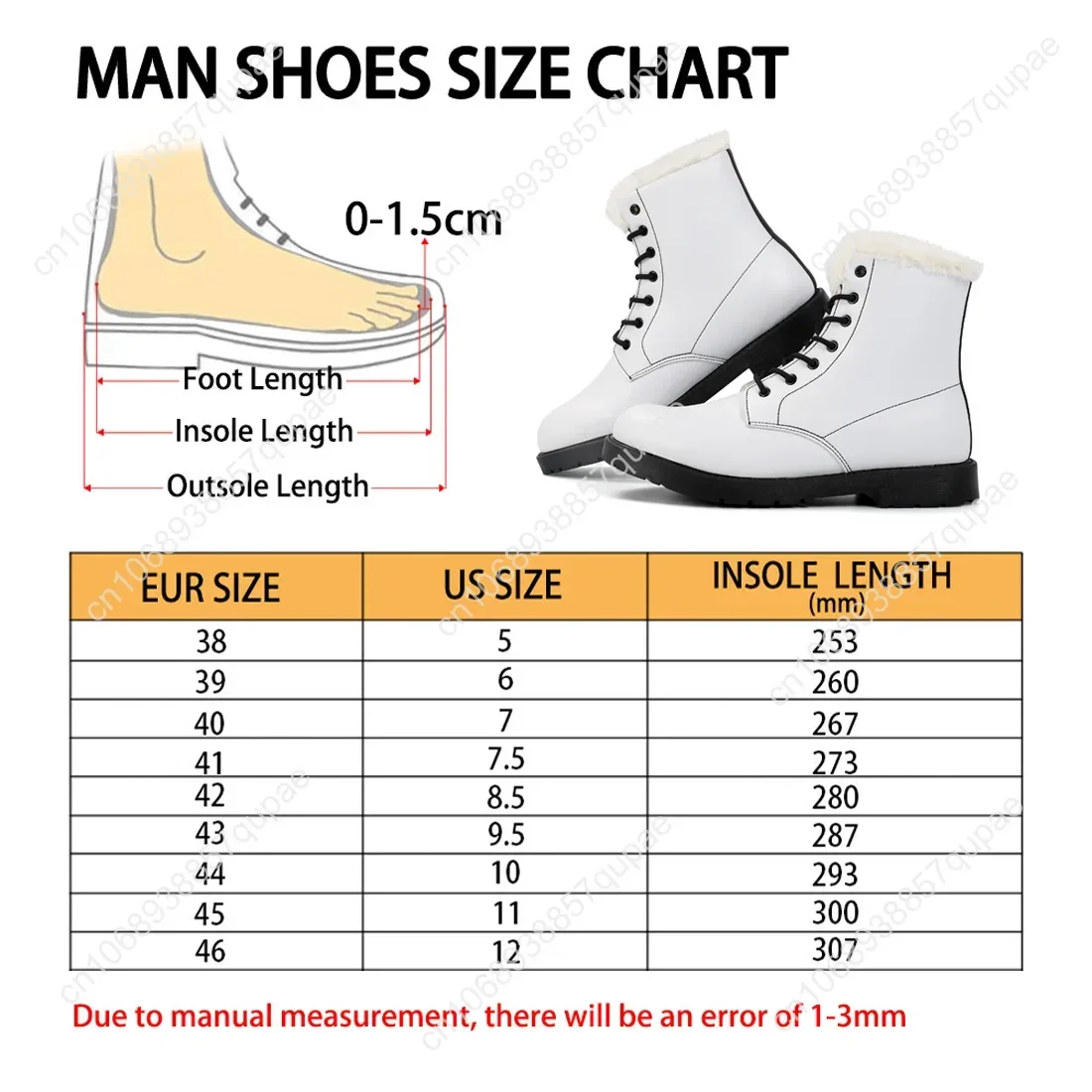 Mafalda Plush Boots Cartoon Anime Mens Womens Teenager Casual Shoes Outdoor Keep Warm Footwear High Quality Couple Custom Shoe 4
