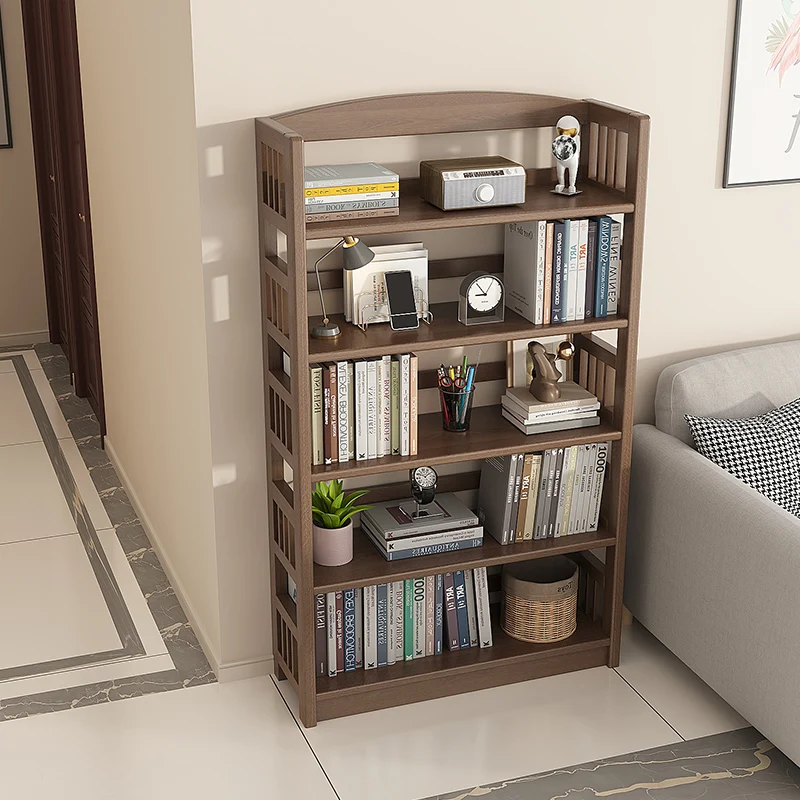 Estantería de esquina para almacenamiento de libros, mueble nórdico BL50BS para dormitorio, sala de estar, archivador, estantería