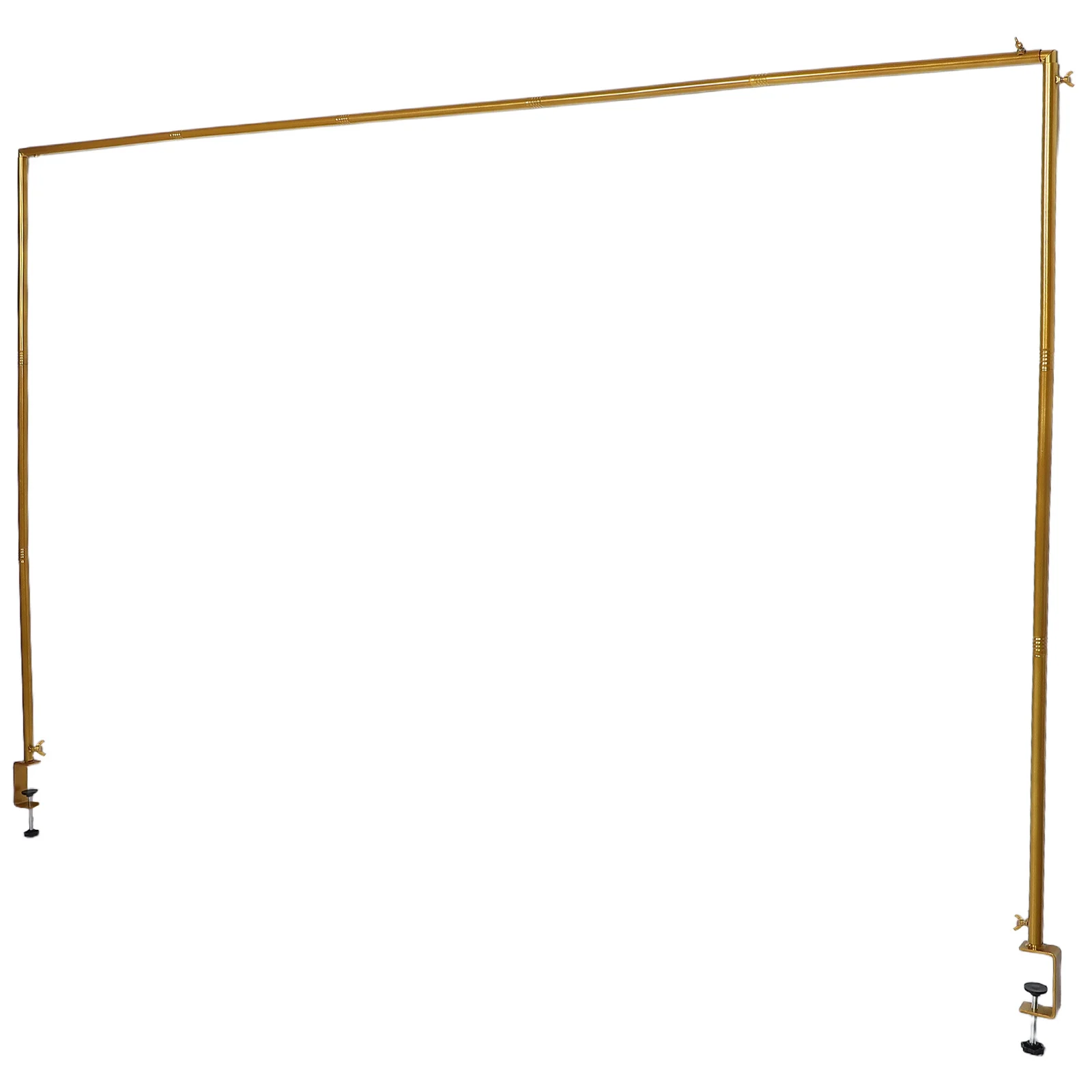 

Desk Clamp Shelf Organizer with Adjustable Table Arch Stand for Home Office Storage and Desktop Clip Storage Rack Decor