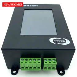 Touch Screen RDM DMX Writer Address DMX512 Code Encoder TTL SD Card LED Controller Light DC6-24V RGB SM16512 UCS512 RDM Writer