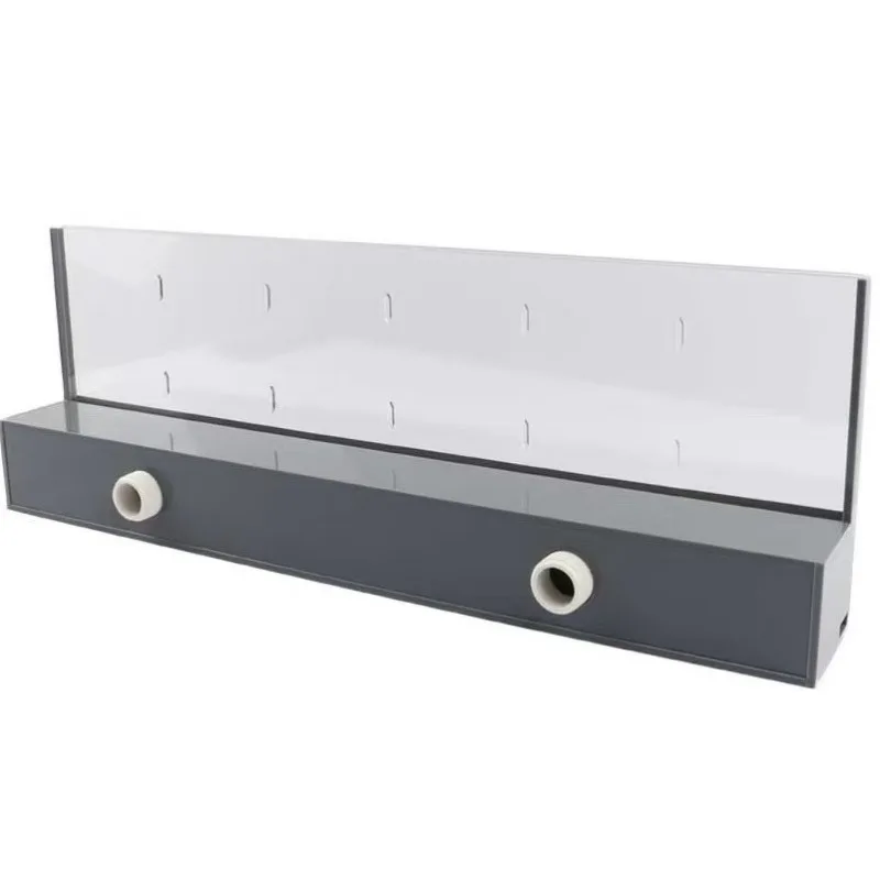 

acrylic colorful water curtain waterfall, remote control colorful curtain wall, multi-size water curtain wall water outlet