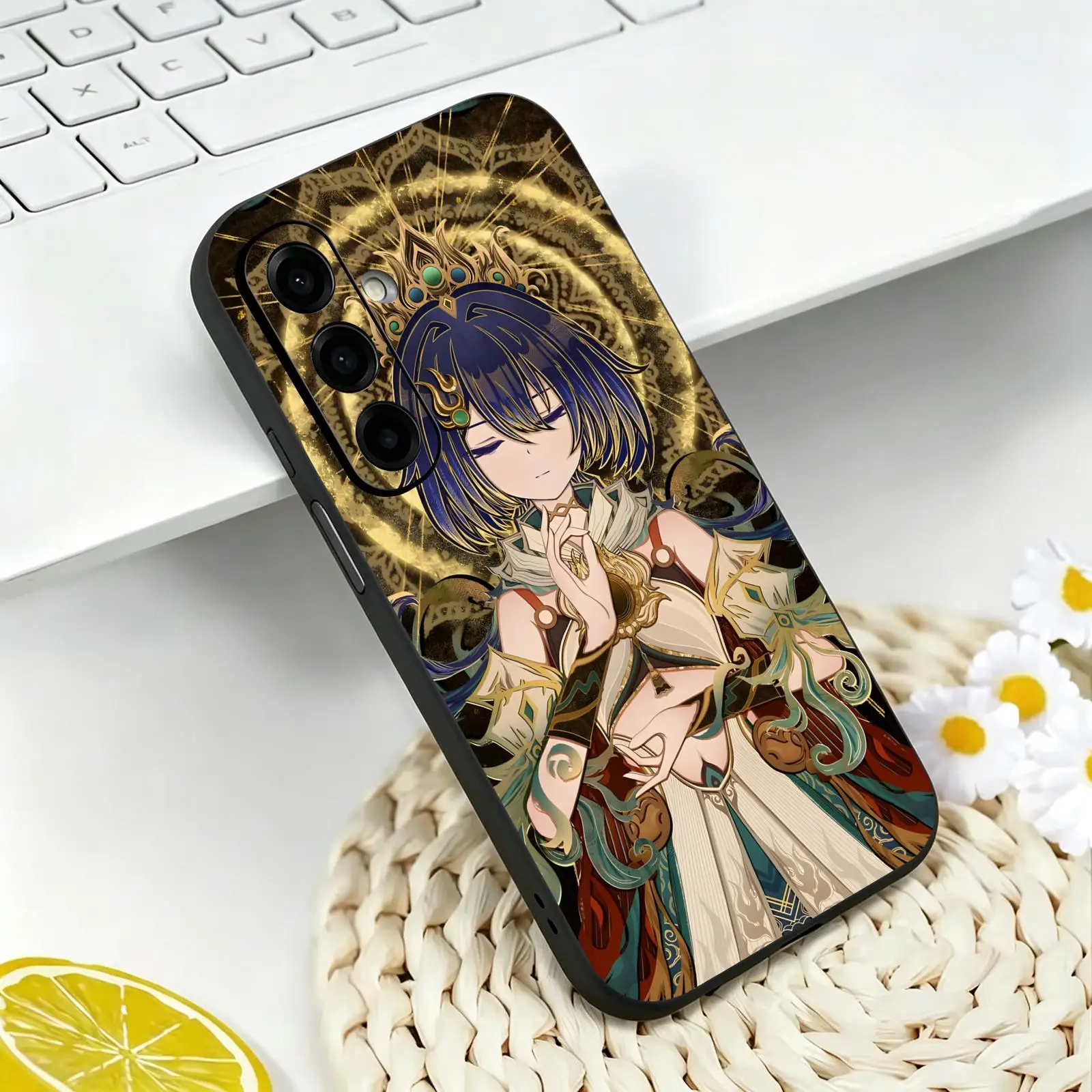 Honkai Star Rail Yunli  Phone Case For Samsung A57 A56 A37 A27 A17 A36 A26 A55 A35 Black Matte Soft Case