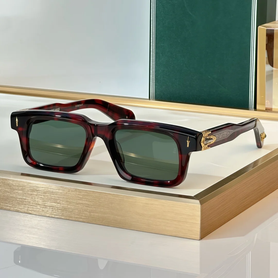 

BELVEDERE Retro Square Sunglasses Thick Acetate Handmade Vintage UV400 Unisex Luxury Eyewear