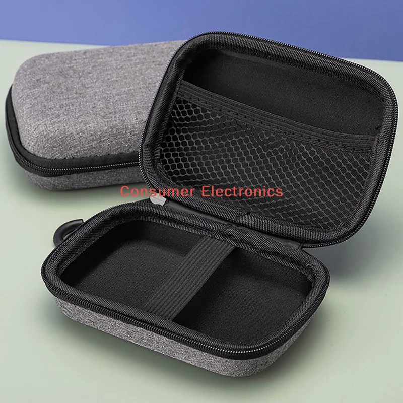 

[NC] Portable Shockproof Headphone Case Earphone Bag Headset Storage Bag Hard Shell Earphone Accessories Memory Card USB Cable