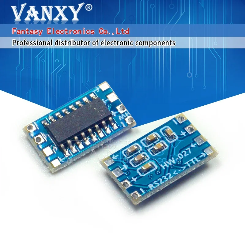 10 шт. мини RS232 MAX3232 уровень в плата уровня TTL 115200 бит/с модуль адаптера преобразователя новый