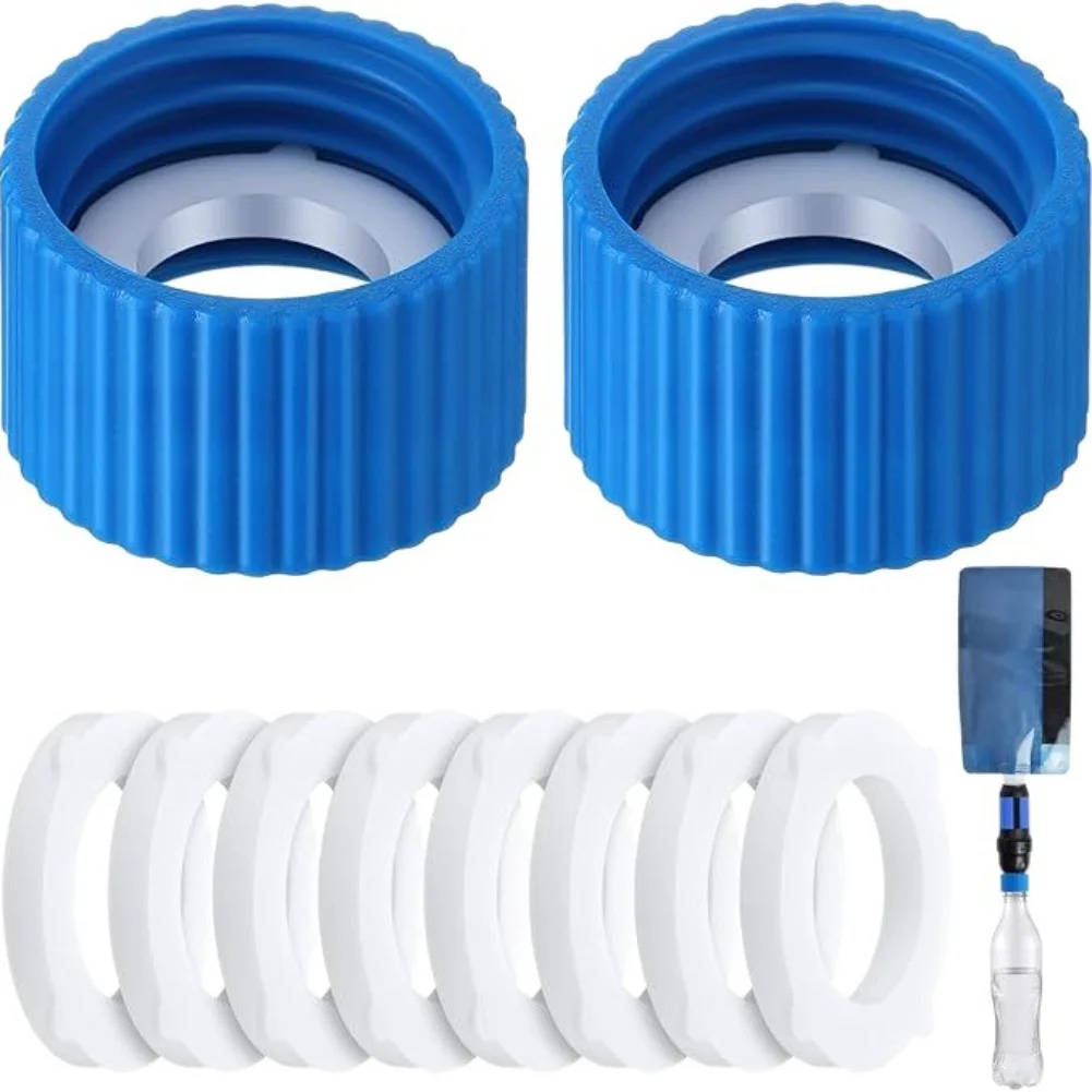 Outdoor Filter Adapter Outdoor Tool Gravity System Outdoor Water Filter Kit Multi-functional Use Camping Trips