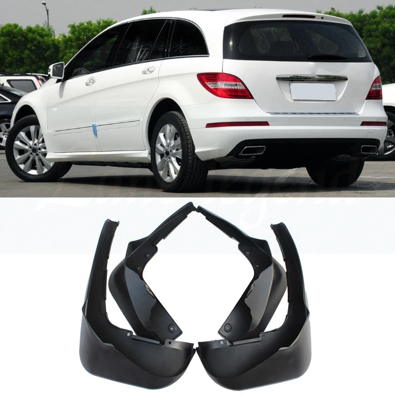 For Mercedes Benz R class R280 R350 R300 R500 W251 Auto Mud Flap Splash Guard Mudguards 2010-2019 car accessories 4pcs