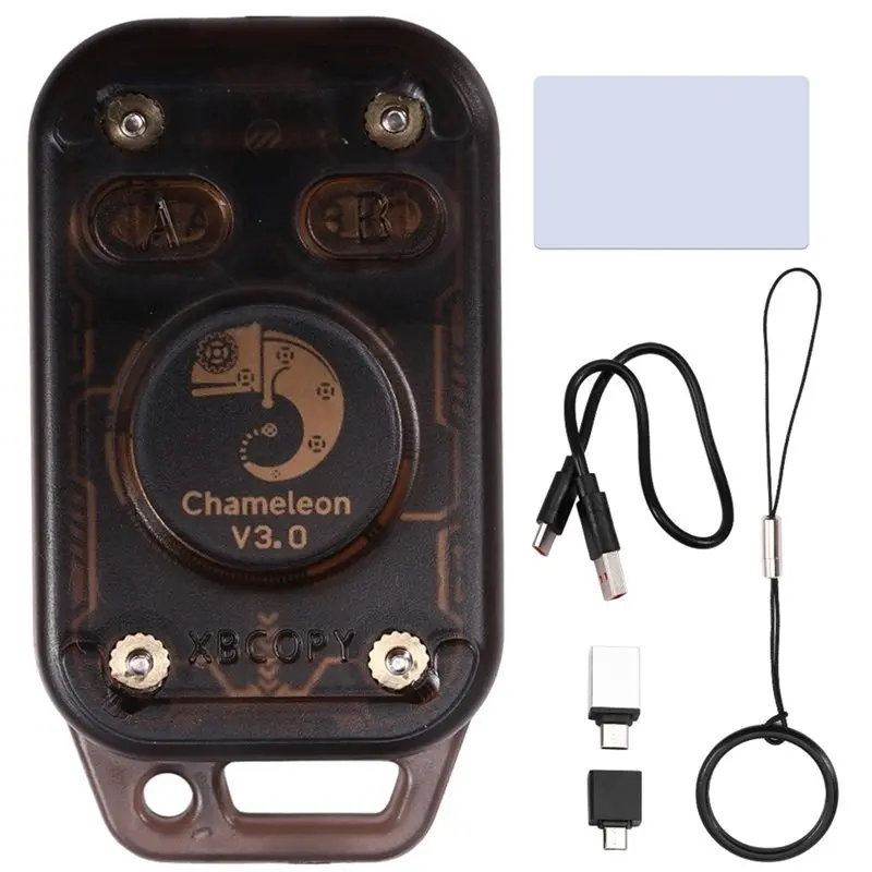

ABJF-Chameleon V3.0 RFID Smart Chip Reader Copyer Reader Writer+ UID Card 125Khz 13.56Mhz ID IC Tag Copier Smart Card Emulat