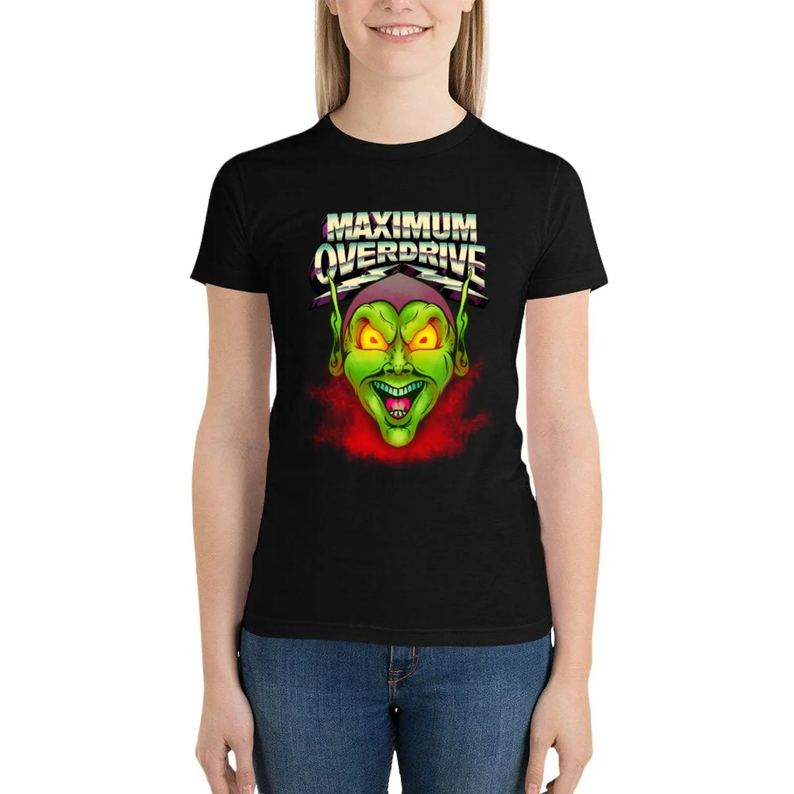 Maximum Overdrive T-Shirt Short sleeve tee tees cotton t shirts Women