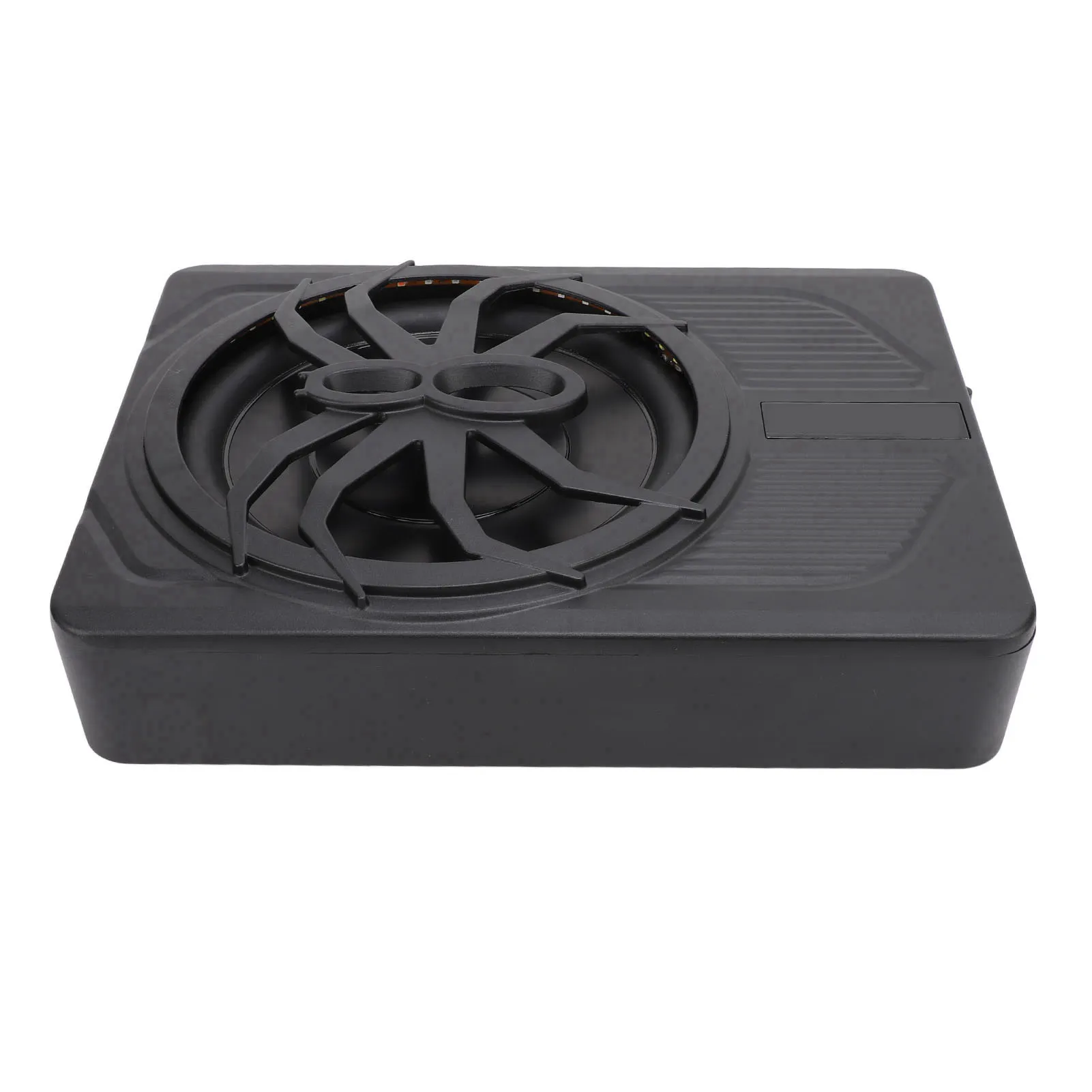 مضخم صوت نحيف يعمل بالطاقة LED أداء خفيف من سبائك الألومنيوم مدمج في مضخم صوت تحت المقعد للشاحنات #5