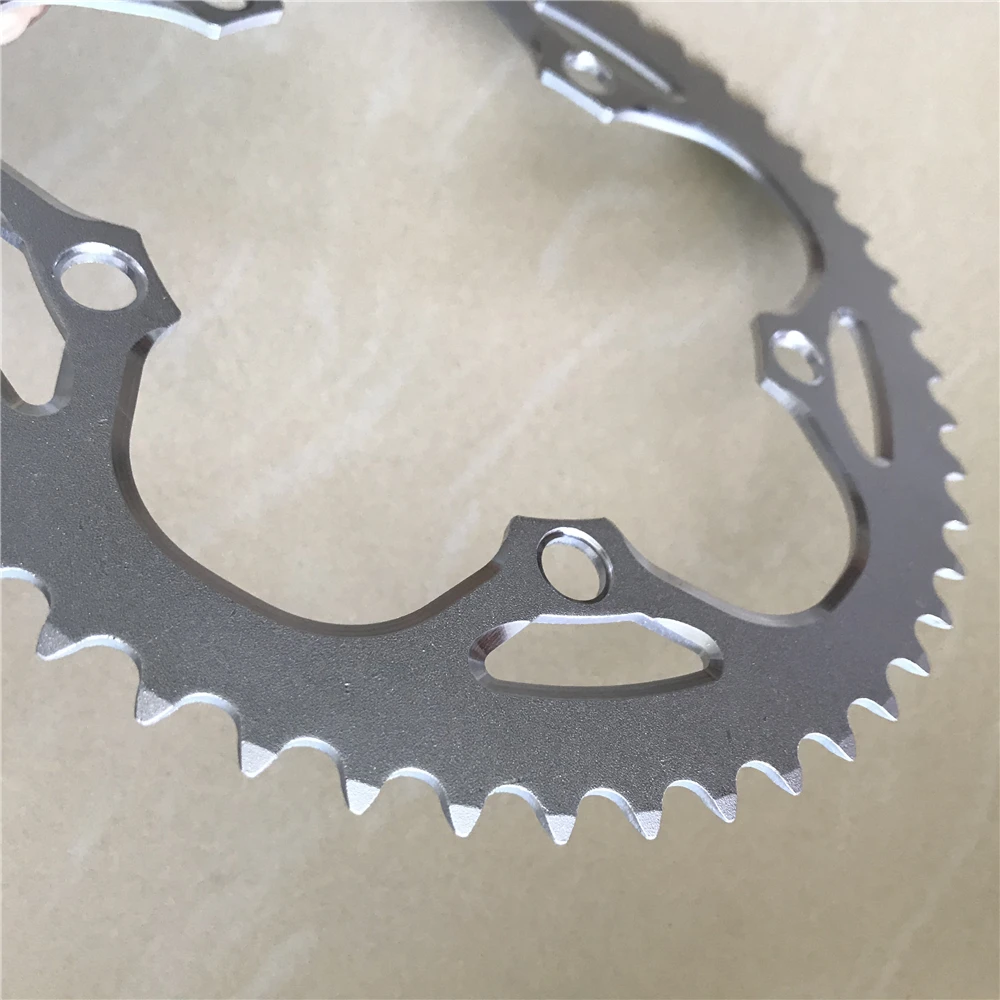 Road Bicycles Chainring 130 BCD 38T 39T 40T 42T 44T 46T 48T 50T 52T 53T 56T Folding Bike Chain Wheel CNC Silvery Rings