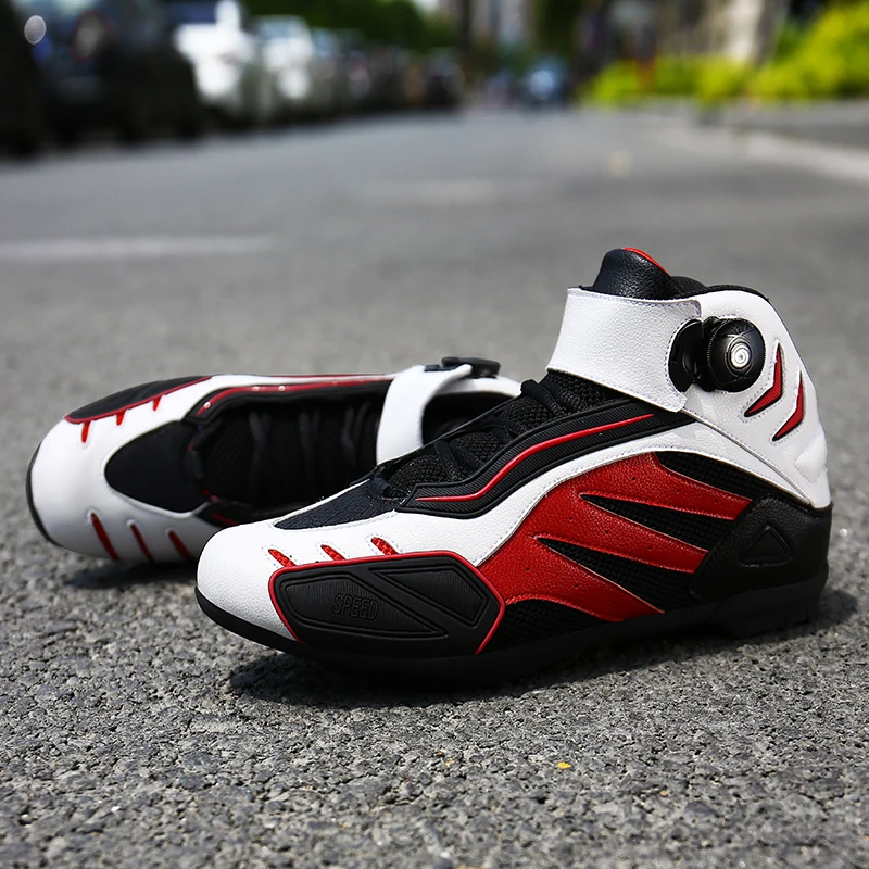 

2025 мотогонки для мотокросса, внедорожная мотоциклетная обувь Botas, ботинки для верховой езды, новые мужские мотоциклетные ботинки для верховой езды