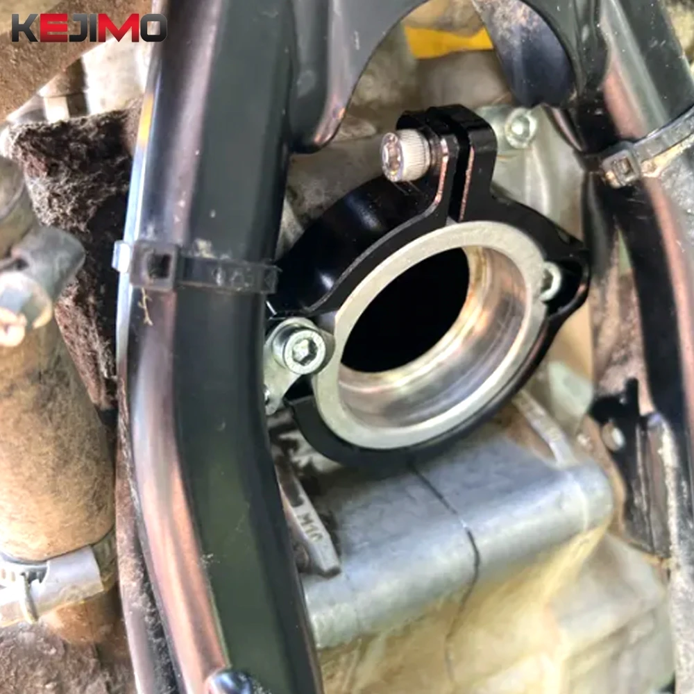 

New 2025 Motorcycle Exhaust Tip Muffler Pipe Clamp Flanges Protector Cover For KTM 250 300 EXC XC XCW XC-W XC-W TPI 2017 - 2024